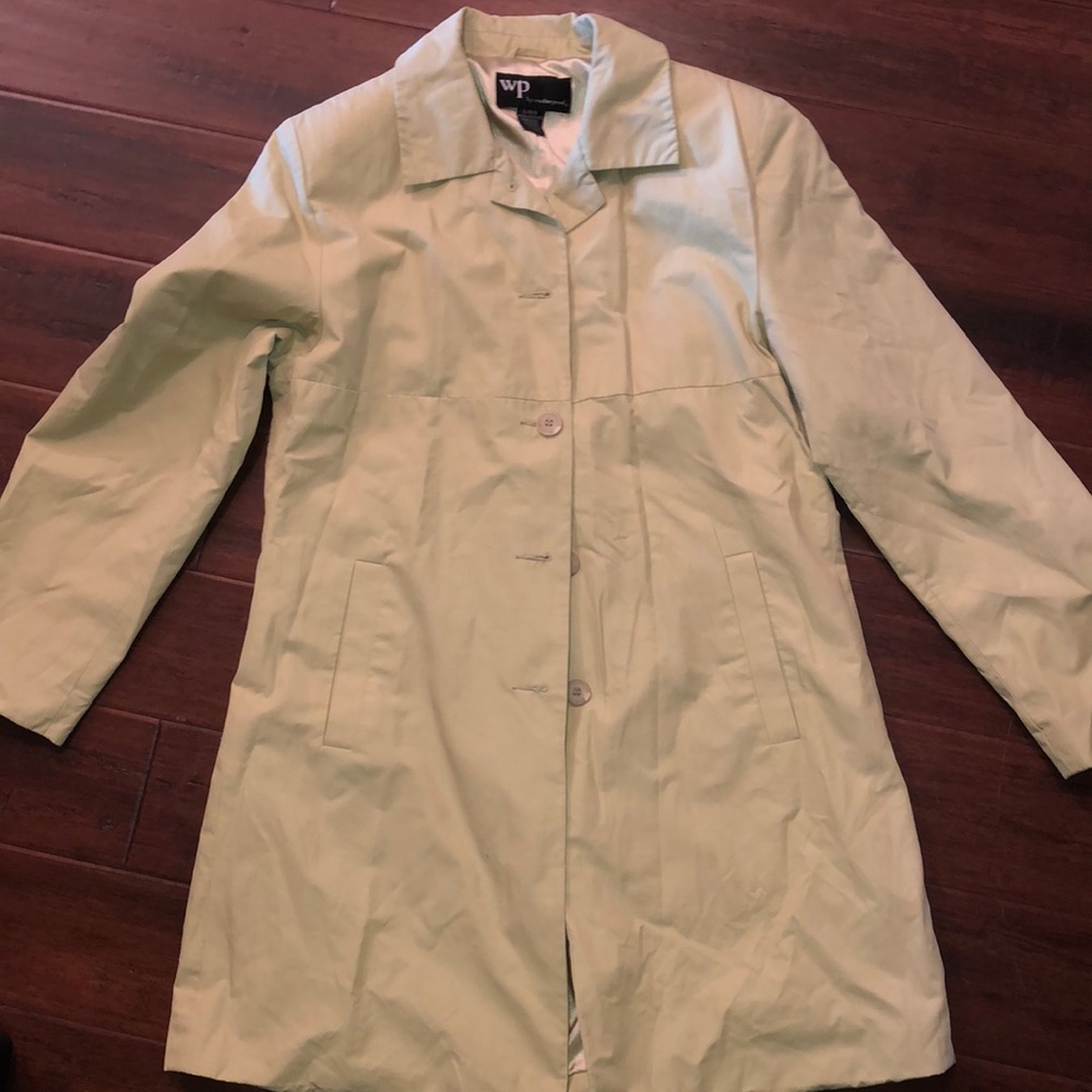 Wp by weatherproof light green jacket